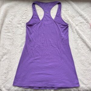 Lululemon Cool Racerback Tank Top CRB Purple Yoga Run Size 6